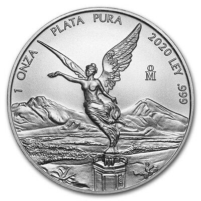Libertad – Mexico – 2020 1 Oz Brilliant Uncirculated Silver Coin