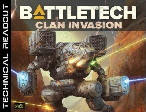 Cat35136 Catalyst Game Labs - Battletech: Technical Readout Clan Invasion