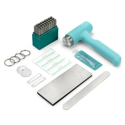 Impressart Basic Hand Stamping Starter Kit, Homeroom- Metal Jewelry Making Tools