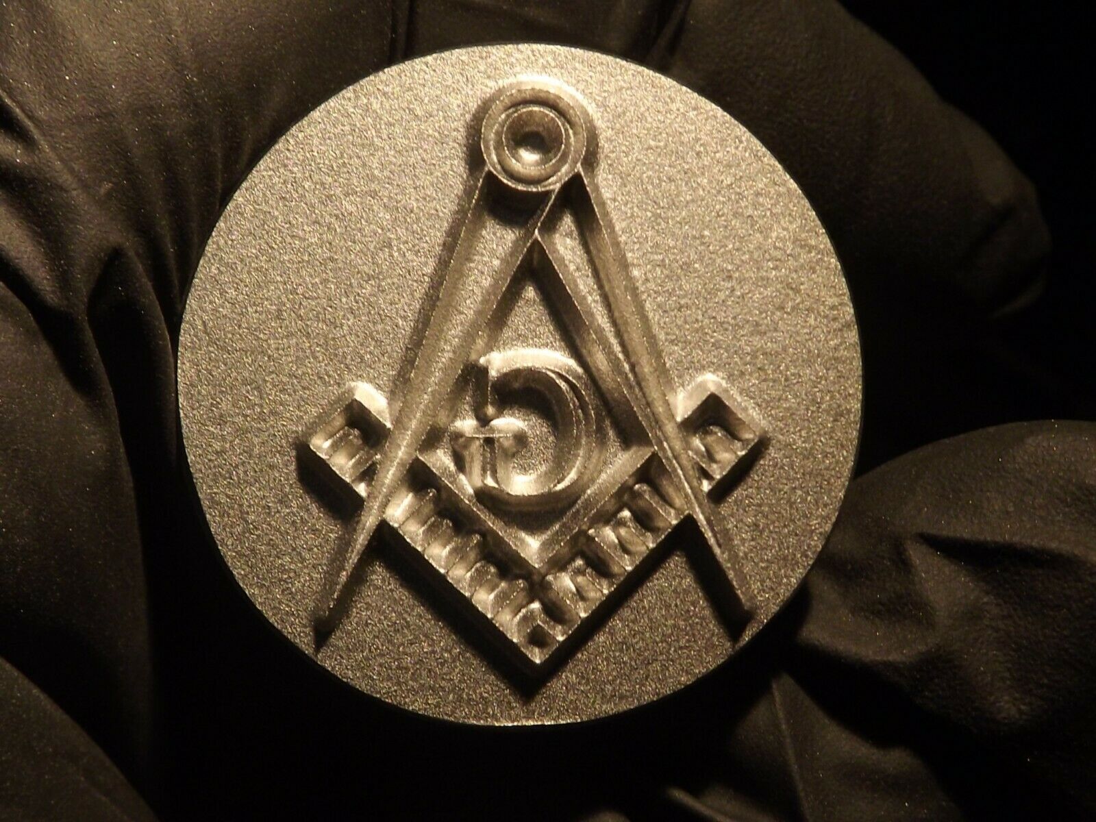 Masonic Penny Punch Steel Stamping Tool Freemason 20 X 25 Mm