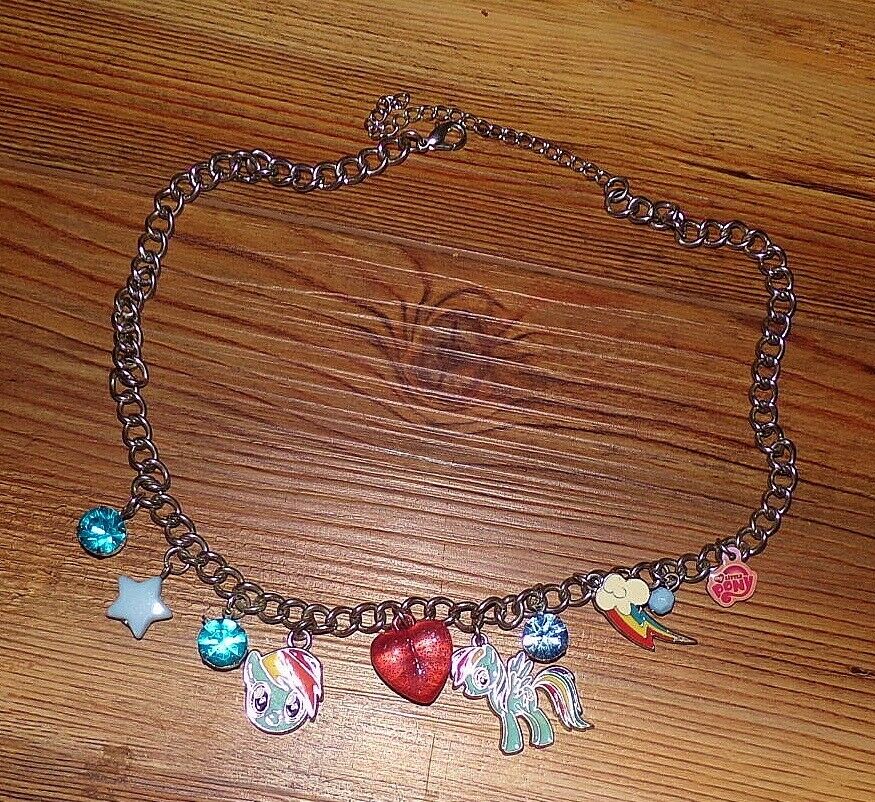 Hasbro 2014 My Little Pony Rainbow Dash Charm Necklace