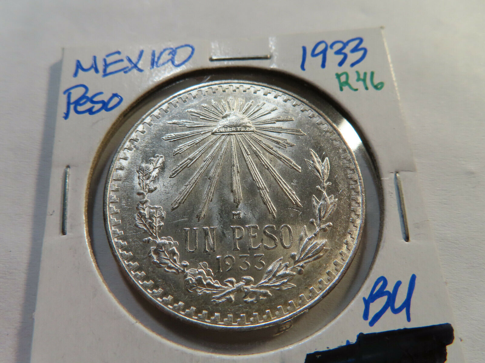 R46 Mexico 1933 Peso