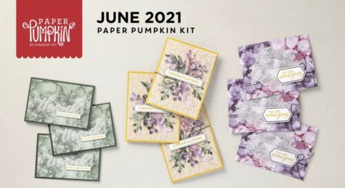 Stampin' Up! Expressions Of Color June 2021 Paper Pumpkin Full Kit