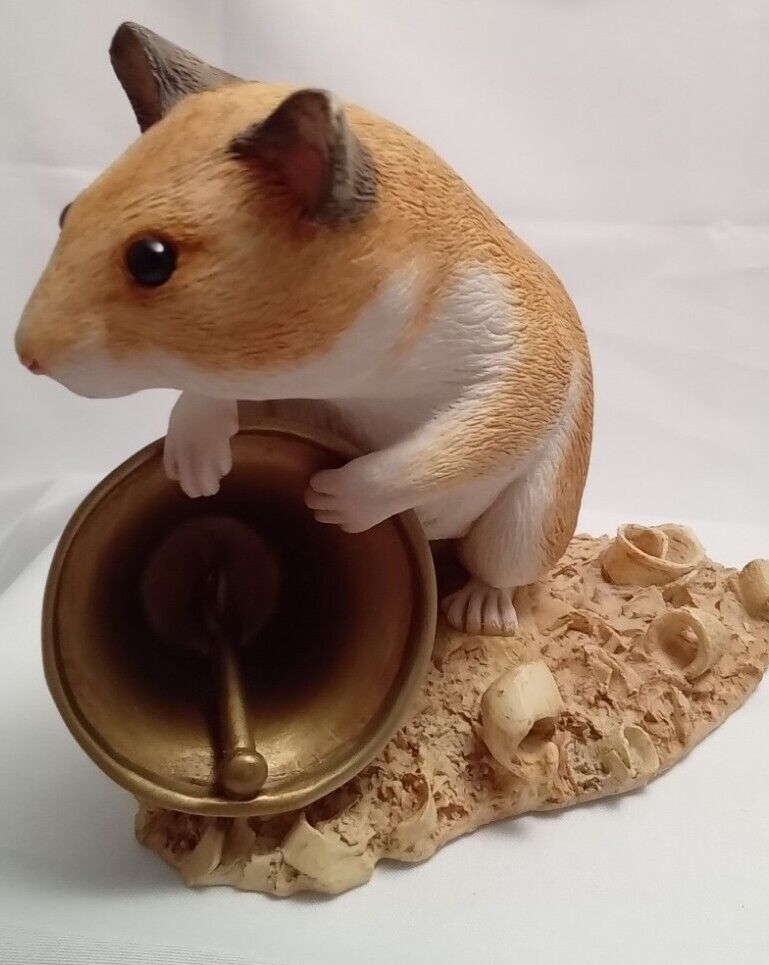 Country Artist "jingle The Hamster" Resin Figurine