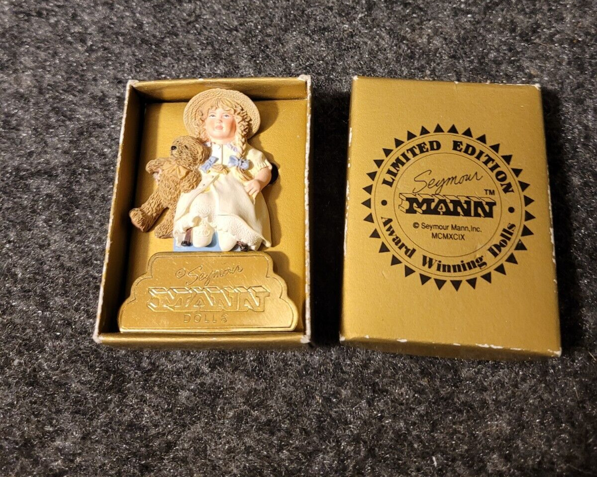 Seymour Mann Limited Edition Vintage Award Winning Dolls Collectible Pin B6
