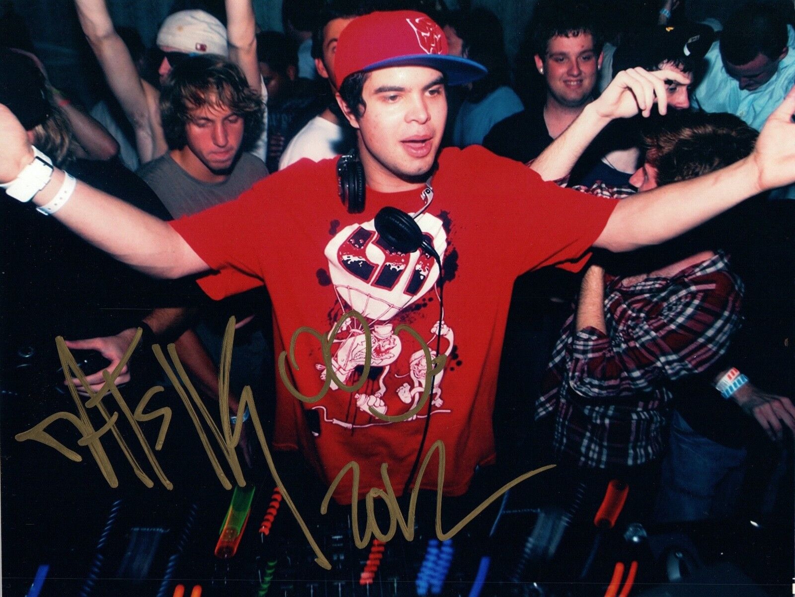 Datsik Signed Autographed 8x10 Photo Troy Bettles Emd Dj Coa Vd